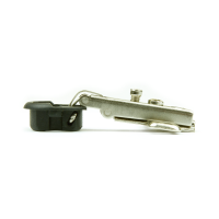 Петля BOYARD key-hole  для стекл.дв. D26mm.92гр.откр.накладная H501A/0410  (300шт.)