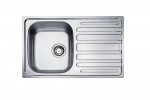 СП КВАДРАТ: Мойка EURODOMO Scala 45 , обор., 3 1/2" матовая, 780х490мм 101.0192.951