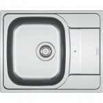 СП КВАДРАТ: Мойка FRANKE POLAR PXN 614-60, оборачив., 615х490мм, Матовая, арт.101.0192.905