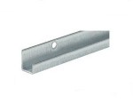 СП КВАДРАТ: 9137048/9210413 U-образный концевой профиль двери для TopLine M/L, длина 2500 мм, сталь
