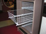СП КВАДРАТ: Корзина сетчатая белая 400х540х180