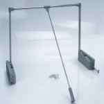 СП КВАДРАТ: Пантограф Starax (850-1150х140х900) серый/хром S-6013