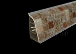 СП КВАДРАТ: Плинтус AP740 Шампань 37х24х3000 (АР740-841)
