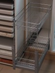 СП КВАДРАТ: Cargo mini 300мм 2-х ярусная 245х475х510 д/к, хром АХ-300F.CP