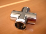 СП КВАДРАТ: Соединитель Х-образный для трубы 25мм 112369