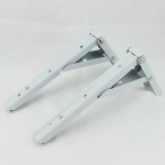 СП КВАДРАТ: Кронштейн складной, белый (прав.+лев.) BRK240/WHITE