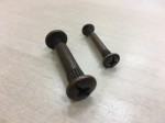 СП КВАДРАТ: Стяжка межсекционная M4х27, БРОНЗА, арт.VC01FBR M4x15+арт.VF01FBR М4х27