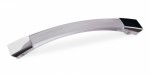 СП КВАДРАТ: Ручка - скоба FS 071128 PCP матовый/ Хром матовый (То) (50шт)