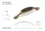 СП КВАДРАТ: Ручка - скоба FS 128096 бронза полированная (TS) (50 шт)
