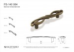 СП КВАДРАТ: Ручка - скоба FS 140064 Бронза полированная (TS) (50шт)