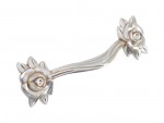 СП КВАДРАТ: RS087AS/SG.3/128 Старинное серебро/Сатиновое золото, Ручка