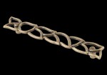 СП КВАДРАТ: Ручка-скоба, 128мм, бронза оксид. RS-059-128 OAB, KERRON (40 шт)***