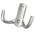 СП КВАДРАТ: Крючок K204SC.6 (K0460) сатиновый хром