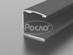 СП КВАДРАТ: Профиль-ручка SPRINT для 16мм, Серебро матовое, L2700мм, SK-1-02