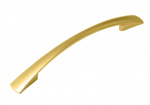 RS005SG. 4/128 (Ручка S0553/128) сатиновое золото ручка