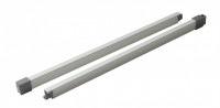 Продольный прямоугольный рейлинг для B-Box SBR05/GR/400 Серый   БОЯРД  (20 к/т)