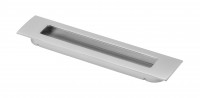 Ручка врезная UZ-E6-128-05 алюминий   (20 шт.)