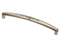 Ручка OLBIA L-128мм, старое золото   UZ-OLBIA-128-04