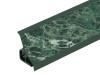 Thermoplast 120 - Плинтус - 27          Мрамор зеленый 18*18*3000 (MRK 120-1215)