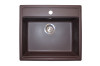 Мойка Кватро шоколад   595*505*200мм   GRANIT