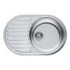 Мойка FRANKE PML 611 3 1/2", 770х500х160мм Овал, декор,  арт.101.0009.497