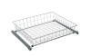Корзина выкатная сетчатая 535х475х100мм серебро (600/100)