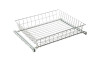 Корзина выкатная сетчатая 535х475х100мм белая (600/100)