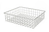 Корзина сетчатая 585х485х200мм серая  Евро 20-3М