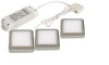 Светильник Мебельн. к-т (3хSLS18-12LED 3200K+DC15-12V+шнур 1,8м) в кор.