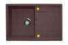 Мойка ТЕХНО-780 Шоколад    780*500*180мм   GRANIT