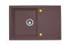 Мойка ТЕХНО-755 Шоколад    755*500*180мм   GRANIT
