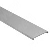 Декоративный профиль для 3708 и 2061, БЕЗ ручки, серебро, L-2,6м   0702.416