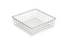 Корзина сетчатая 485х485х160мм  ХРОМ   (522)
