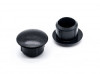 CADRO Заглушка пластиковая, компл. 2шт., черный (31584)