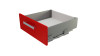 Ящик СТАРТ с ПРЯМЫМИ боковинами Серый SB19GR.1/500, выс. стенки 118мм