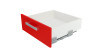 Ящик СТАРТ с ПРЯМЫМИ боковинами Белый SB19W.1/400, выс. стенки 118мм