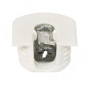 Эксцентрик усиленный пластиковый D20мм Белый (WHT)   9467