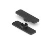 АРИСТО Ограничитель складной двери 4СКЛ, черный   FF0002