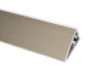 Плинтус Premium Line REHAU, Никель 4200мм