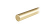 PR001MBSG.1/1152 Матовое браширован.сатиновое золото Пруток NUDE для ручки