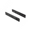 Направляющие VEKTOR BS45 STANDARD 350мм, шар. h45, полн.выдвижения, черные