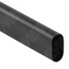 Штанга овальная 15х30, черный, L-3000, TA02STBL-07