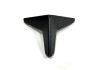 Опора мебельная треугольная H=110 пол.черный (12)