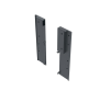 Соединитель фасада для AXIS PRO, внутрений для высокого ящика 167мм. антрацит PB-AXISPRO-WEWMOCC