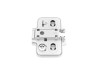Монтажная планка DTC для петель STYLISH H=4, с эксцентриком и евровинтами (82T42TQ) 0023950