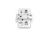 Монтажная планка DTC для петель STYLISH H=2, с эксцентриком и евровинтами (82T22TQ) 0023949