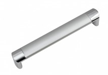 RS053CP/SC.4/128 хром полированный/сатиновый хром ручка