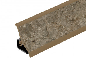 Thermoplast 120 - Плинтус - 4035       Аламбра темная 18*18*3000 (MTK 120-1268)