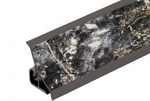 Thermoplast 120 - Плинтус - 706гл.       Королевский опал глянец 18*18*3000 (MRK 120-1283)