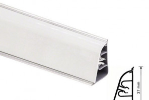 Thermoplast 850 - Плинтус - 1110 (4,2)      Белый 37*24*4200 (AP 850-1110)